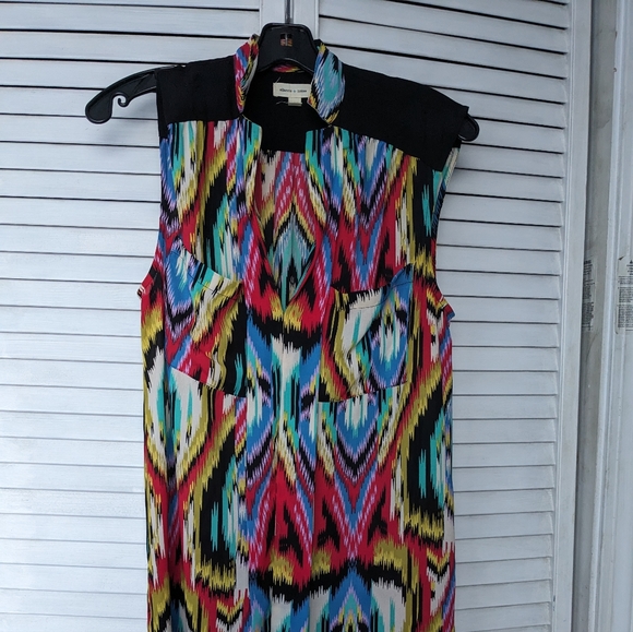 Silence and Noise multicolor sleeveless tunic XS EUC - Picture 5 of 6